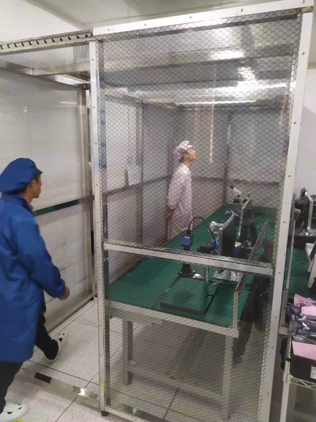 萬級鋁型材潔凈棚效果圖
