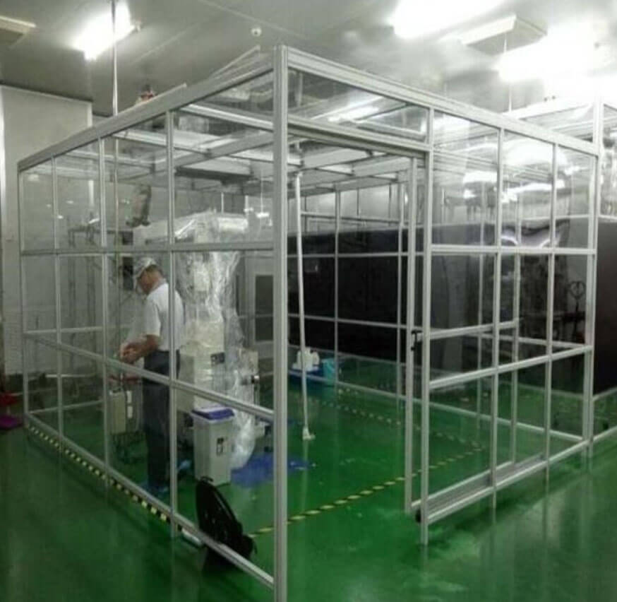 十萬級凈化棚效果圖
